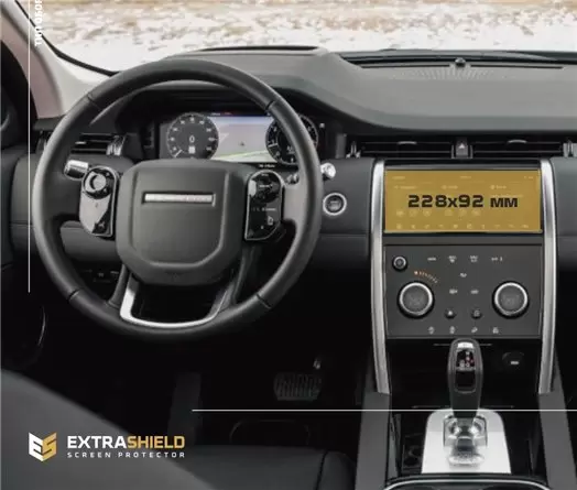 Land Rover Discovery Sport (L550) 2020 - Present Digital Speedometer Protection d'écran Résiste aux rayures HD transparent - 1 -