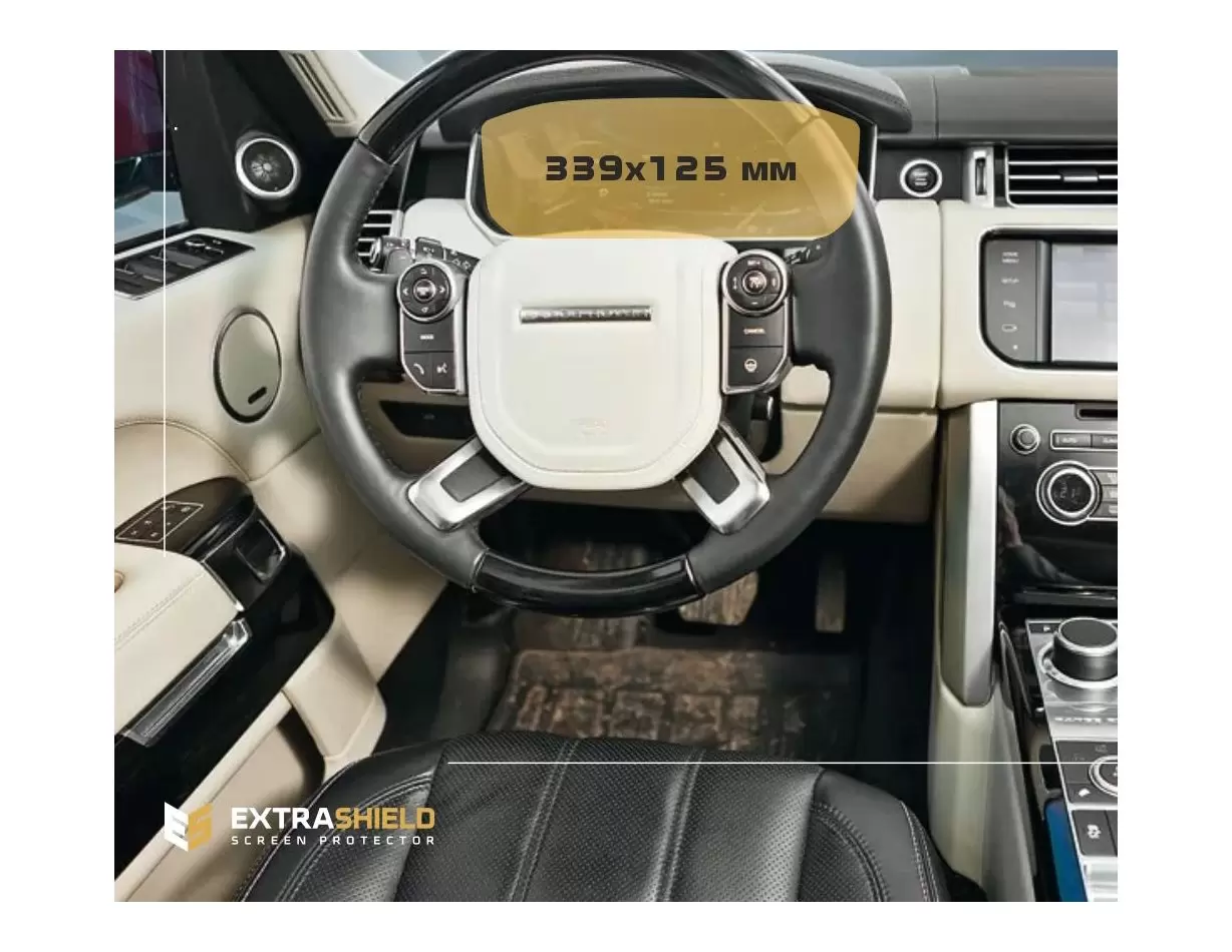 Land Rover Discovery Sport (L550) 2020 - Present Multimedia 10,2" HD transparant navigatiebeschermglas