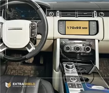Land Rover Discovery Sport (L550) 2021 - Present Multimedia Touch Pro 10" HD transparant navigatiebeschermglas