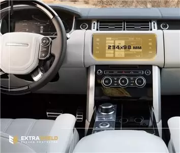 Land Rover Freelander (L359) 2012-2014 Multimedia 8" HD transparant navigatiebeschermglas