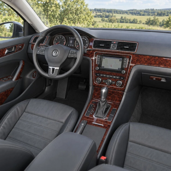 Volkswagen Passat B7 2012-2015 kit rivestimento cruscotto e interni 3D 45 pezzi