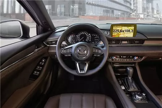 Mazda 6 2012 - Present Multimedia 8" Vidrio protector de navegación transparente HD
