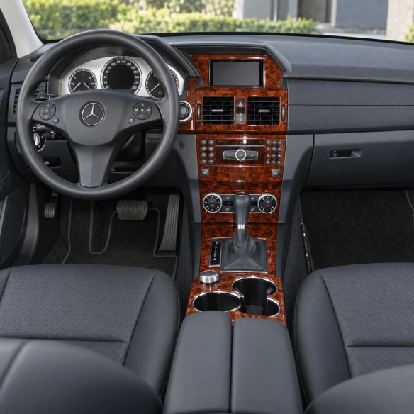 Mercedes-Benz GLK X204 2009-2016 3D Cockpit Dekor Interieurleisten Set 56-teilig