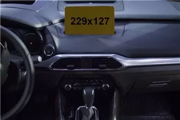 Mazda CX-9 2020 - Present Multimedia 8,8" Protection d'écran Résiste aux rayures HD transparent - 1 - habillage decor de tableau