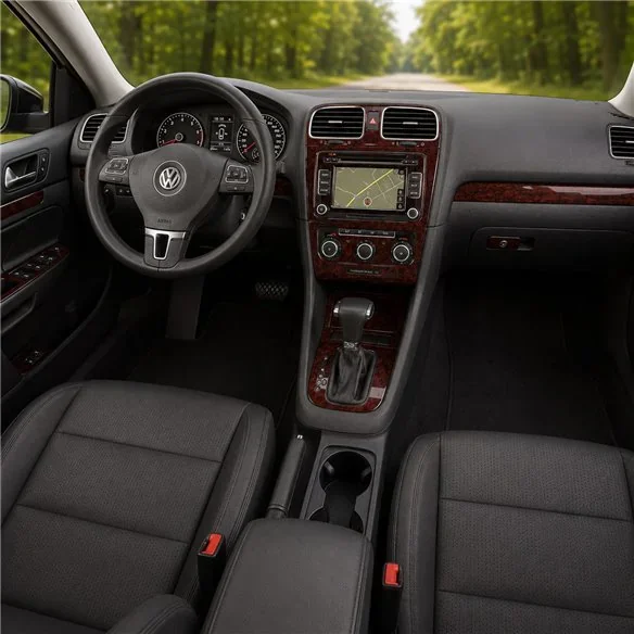 Volkswagen Jetta 2010-2010 Full Set, Automatic Gear 3D dashboard trim kit