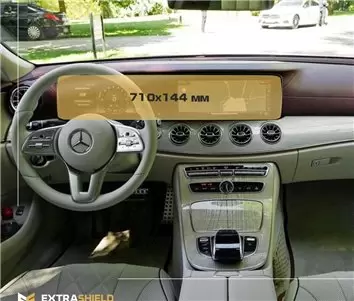 Mercedes-Benz CLS (C257) 2017 - Present Digital Speedometer + Multimedia 12,3" ExtraShield Screeen Protector