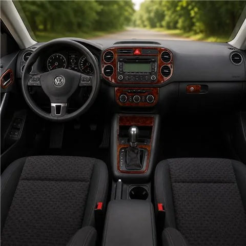 Volkswagen Tiguan 2009-2009 set completo, Automatic AC kit salpicadero 3D