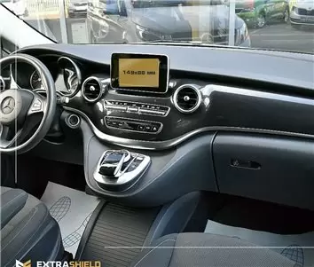 Mercedes-Benz SL-Class (R231/R232) 2012 - Present Multimedia 7" Protection d'écran Résiste aux rayures HD transparent - 1 - habi