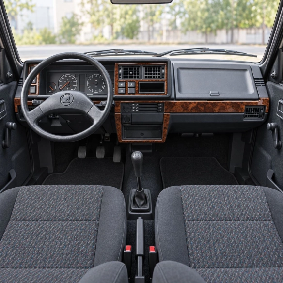 Skoda Favorit 1989-1995 kit 3D de molduras interiores para salpicadero 6 piezas