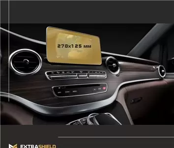 Mercedes-Benz V-class (W447) 2014 - Present Multimedia 10,3" ExtraShield Screeen Protector
