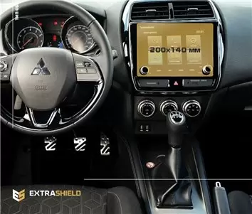 Mitsubishi ASX 2019 - Present Multimedia 8" HD transparant navigatiebeschermglas