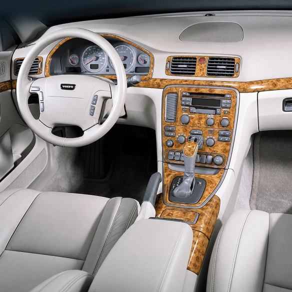 Volvo S80 2004-2006 Full Set, With CD interieur dashboard decoratieset dashboard decor