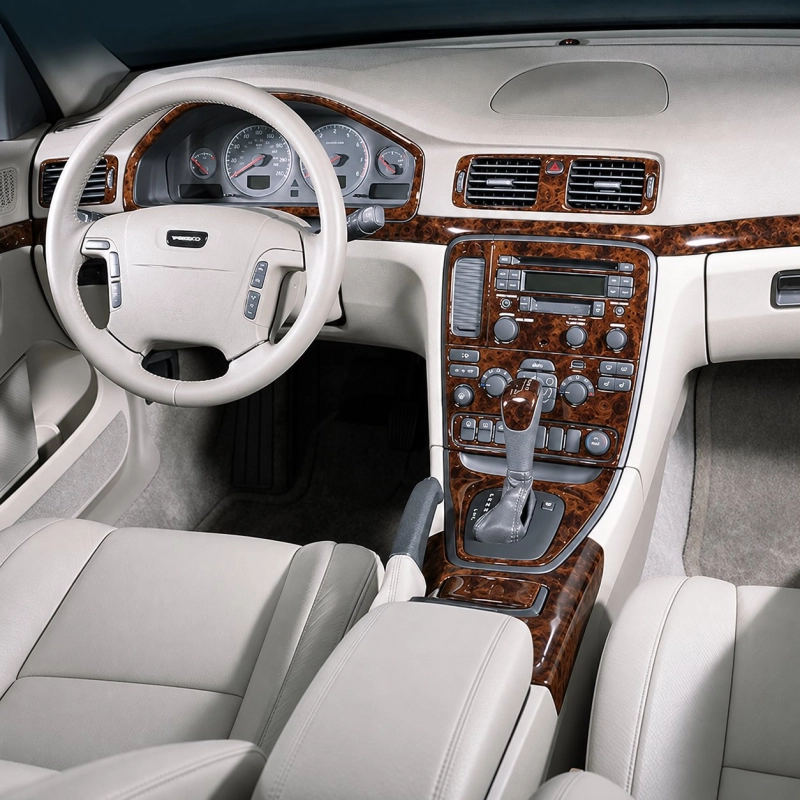 Volvo S80 2004-2006 Full Set, With CD interieur dashboard decoratieset dashboard decor