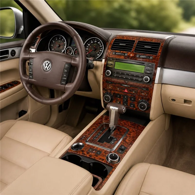 Volkswagen Touareg 2004+ set completo, sin navegación kit salpicadero 3D