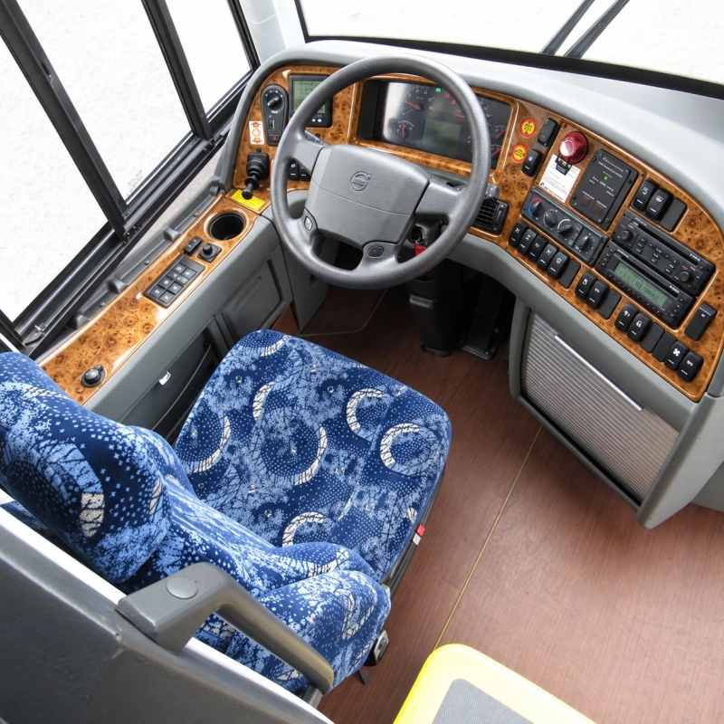 Volvo 9700 Bus Coach 2013 3D Cockpit Dekor Interieurleisten Set 4-teilig