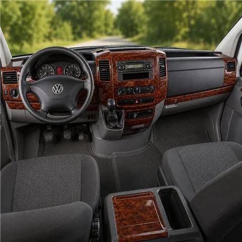 Volkswagen Crafter 2006+ 3D Armaturenbrett-Dekor-Set, 40 Teile