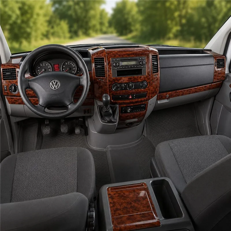 Volkswagen Crafter 2006+ 3D dashboard sierlijstset, 40 delen