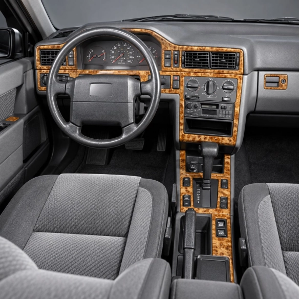 Volvo 850 1991-1993 3D Interior Dashboard Trim Kit Dash Trim Dekor 19-Parts