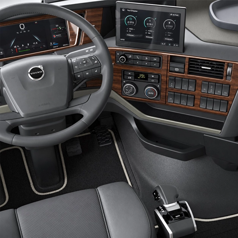 Volvo FM versie 5 vanaf 2020 XL XXL 3D interieur dashboard decoratieset dashboard decor 20-delen