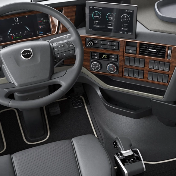 Volvo FM versie 5 vanaf 2020 XL XXL 3D interieur dashboard decoratieset dashboard decor 20-delen