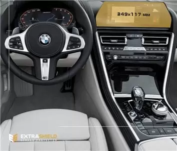 BMW 7 Series (G11/G12) 2019 - Present Mobile office Samsung SM-T230NZ 7" HD transparant navigatiebeschermglas