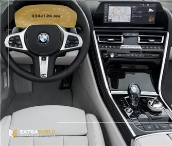 BMW 7 Series (G11/G12) 2019 - Present Digital Speedometer (without camera) 12,3" HD transparant navigatiebeschermglas