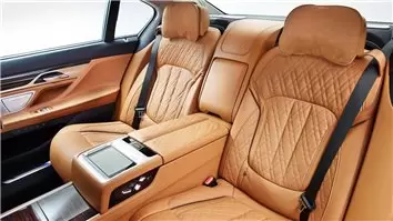 BMW 7 Series (F01/F02) 2012 - 2015 Passenger monitors (2 pcs,) Protection d'écran Résiste aux rayures HD transparent