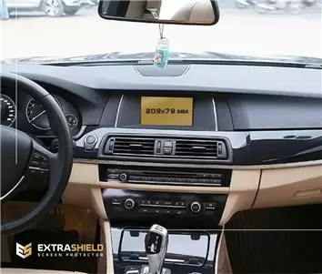 BMW 4 Series (G22) 2020 - Present Digital Speedometer (without sensor) 12,3" Vidrio protector de navegación transparente HD