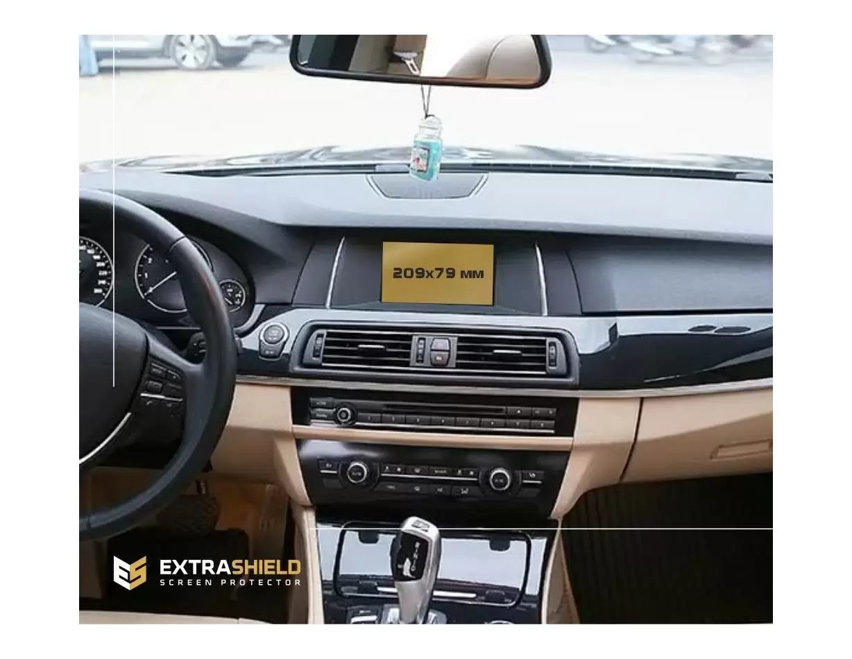 BMW 4 Series (G22) 2020 - Present Digital Speedometer (without sensor) 12,3" HD transparant navigatiebeschermglas