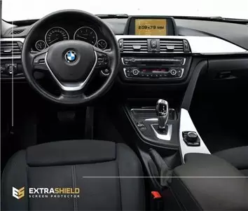 BMW 3 Series (G20) 2018 - Present Digital Speedometer (with sensor) 12,3" DisplayschutzGlass Kratzfest Anti-Fingerprint Transpar