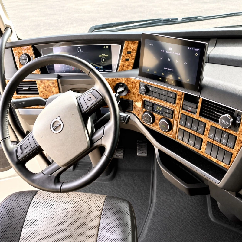 Volvo FH Version 5 ab 2020 3D Interior Dashboard Trim Kit Dash Trim Dekor 11-Parts
