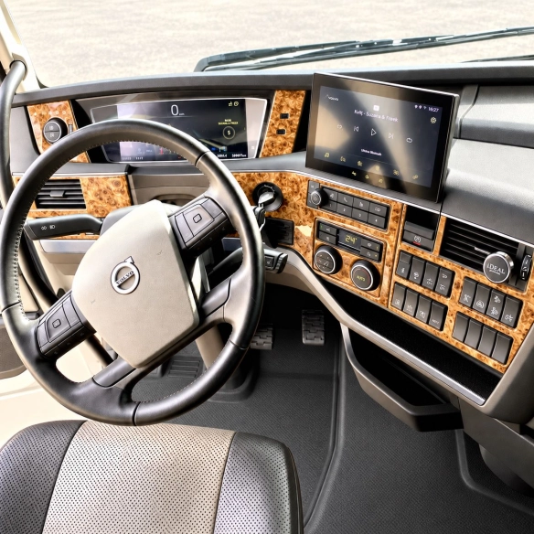 Volvo FH Version 5 ab 2020 kit 3D de molduras interiores para salpicadero 11 piezas