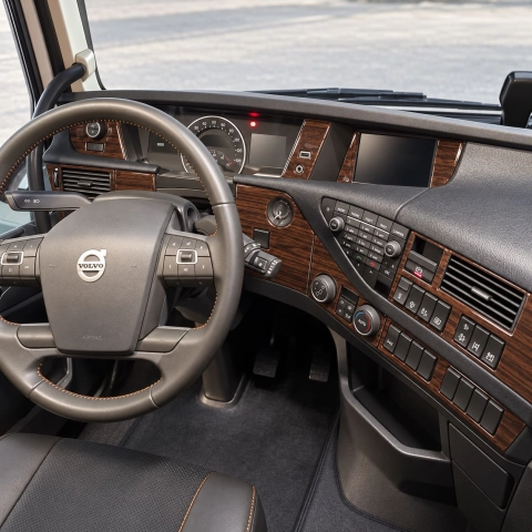 Volvo FH versie 4 2013-heden 3D interieur dashboard decoratieset dashboard decor 11-delen