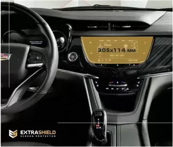 BMW i4 2022 - Present BMW Live Cockpit Plus with curved display BMW Protection d'écran Résiste aux rayures HD transparent
