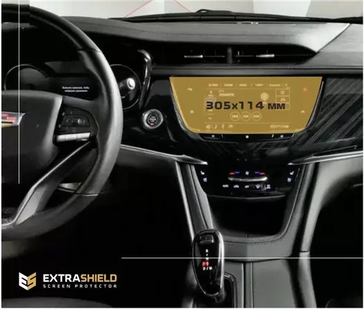 BMW i4 2022 - Present BMW Live Cockpit Plus with curved display BMW HD transparant navigatiebeschermglas
