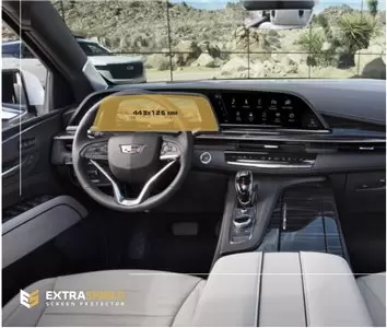 BMW iX 2020 - Present BMW Live Cockpit Plus Avec curved display BMW Protection d'écran Résiste aux rayures HD transparent - 1 - 