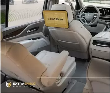 Cadillac CT6 2018 - 2020 Multimedia 8" Protection d'écran Résiste aux rayures HD transparent