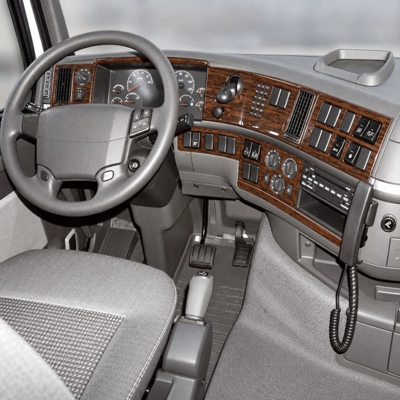 Volvo FH12 FH16 FM Vers 2002-2012 kit 3D de molduras interiores para salpicadero 23 piezas