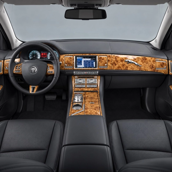 Jaguar XF 2009-Actualidad juego completo, With OEM kit de molduras interiores para salpicadero
