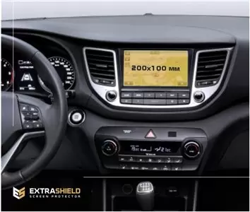 Hyundai Staria 2021 - Present Digital Speedometer Protection d'écran Résiste aux rayures HD transparent - 1 - habillage decor de