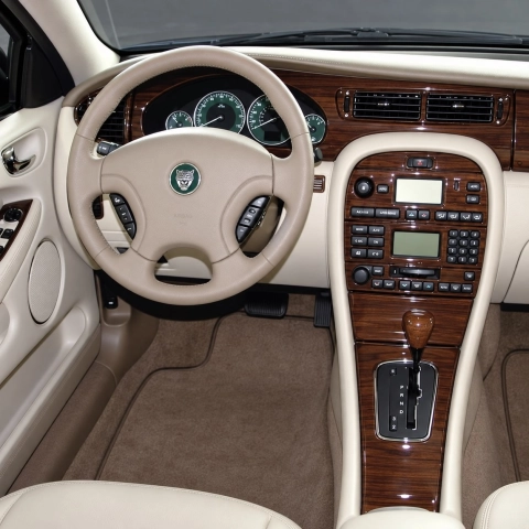 Jaguar S type 2004-Actualidad juego completo, Automatic Gear kit de molduras interiores para salpicadero