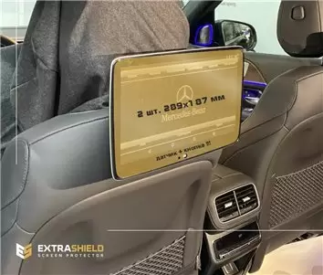 Mercedes-Benz GLS (W167) 2019 - Present Digital Speedometer + Multimedia 12,3" HD transparant navigatiebeschermglas