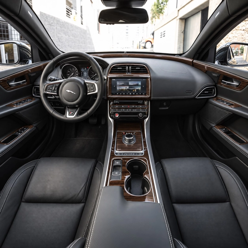 Jaguar XE 2017-2018 Full Set Interior Dashboard Trim Kit Dash Trim Dekor 43 Parts