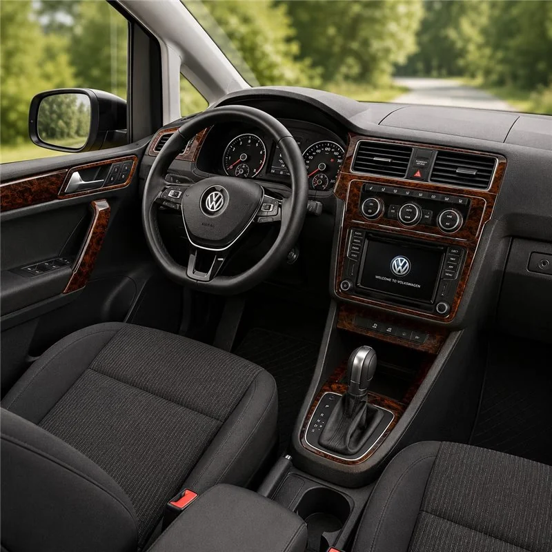 Volkswagen Caddy 2015+ kit décor tableau de bord 3D, 20 pièces