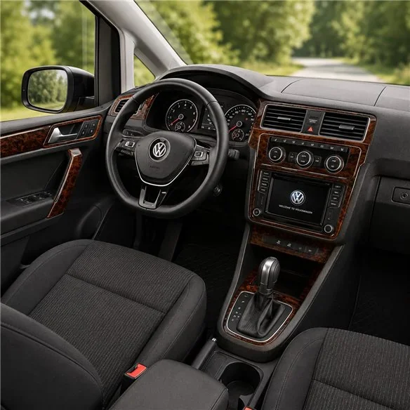 Volkswagen Caddy 2015+ kit décor tableau de bord 3D, 20 pièces