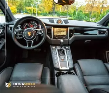 Porsche Macan Pre-facelift 2013 - 2019 Multimedia HD transparant navigatiebeschermglas