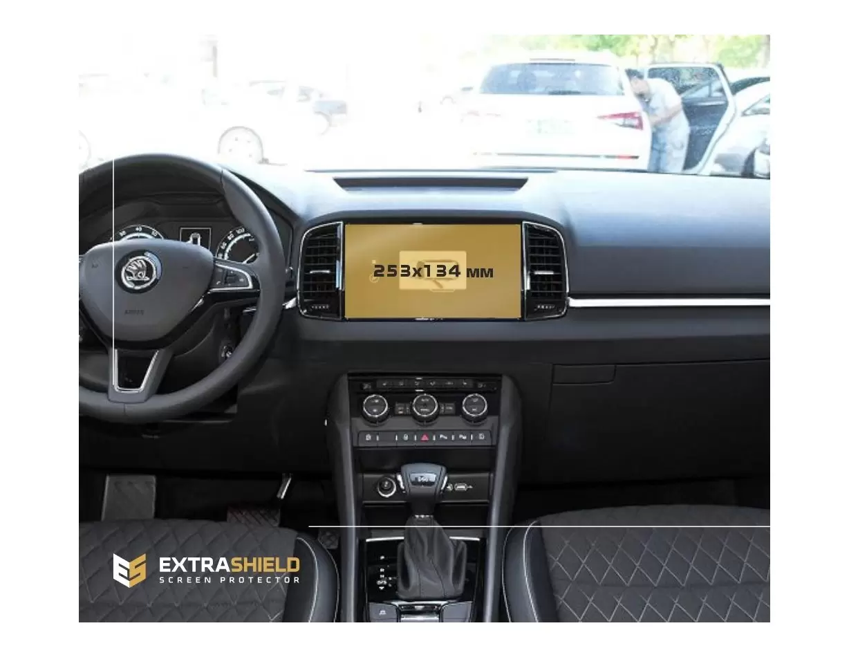 Skoda Karoq (NU7) 2016 - Present Multimedia Columbus 9,2" ExtraShield Screeen Protector