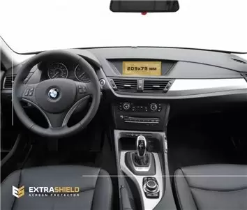 BMW 8 Series (G14-16) 2018 - Present Digital Speedometer (without sensor) 12,3" Vidrio protector de navegación transparente HD