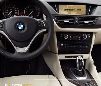 BMW 8 Series (G14-16) 2018 - Present Digital Speedometer (with sensor) 12,3" Vidrio protector de navegación transparente HD