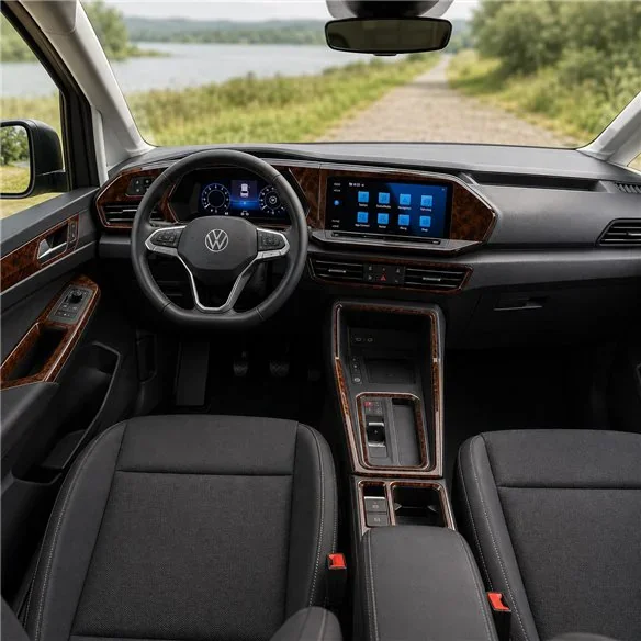 Volkswagen Caddy 2020+ 3D dashboard sierlijstset, 30 delen